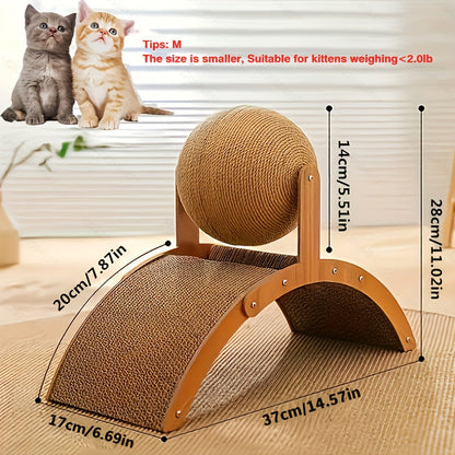 Cat Scratching Ball