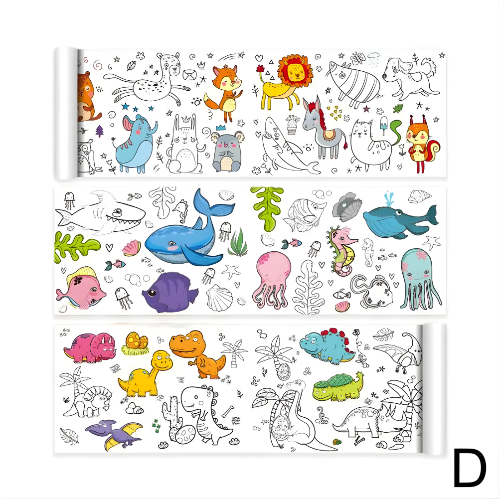 Children's Drawing Roll
