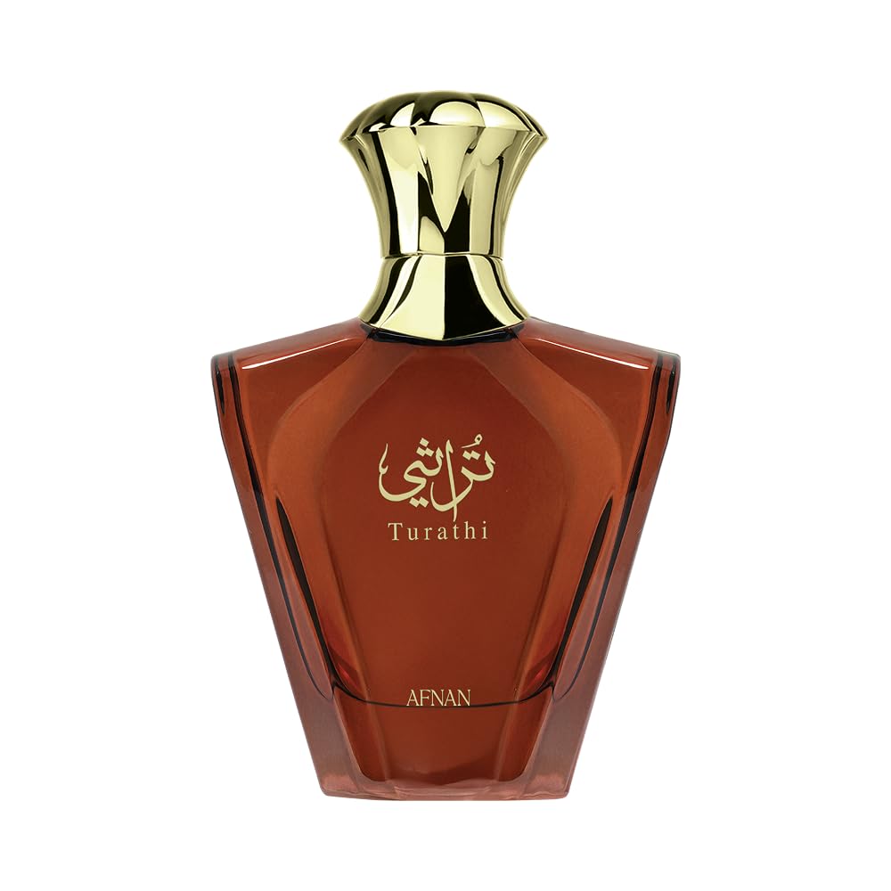 Afnan Turathi Brown for Men Eau de Parfum, 3.04 Fl. Oz