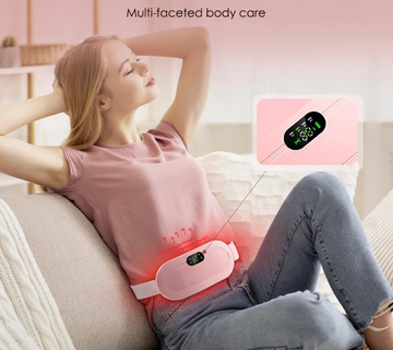 Period Cramp Relief Massager Belt