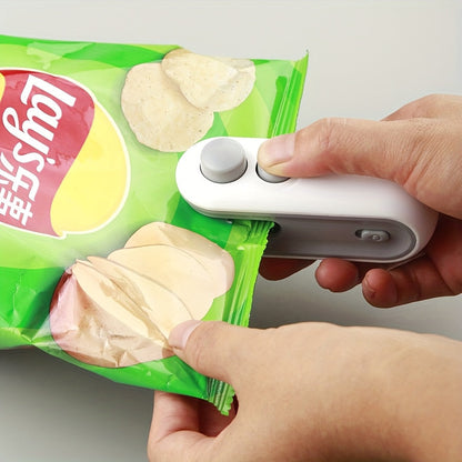 1pc Portable Mini Snack Packaging Bag Sealer