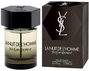 Yves Saint Laurent La Nuit de L'Homme 3.3 oz / 100 ml for Men – Free USA Shipping, 3-5 Day Delivery